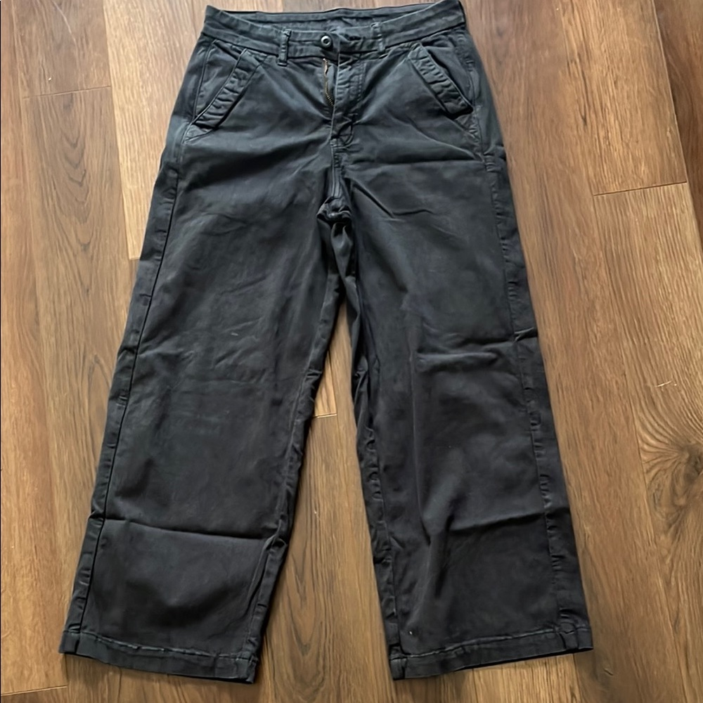 Black Wide-Leg Pants